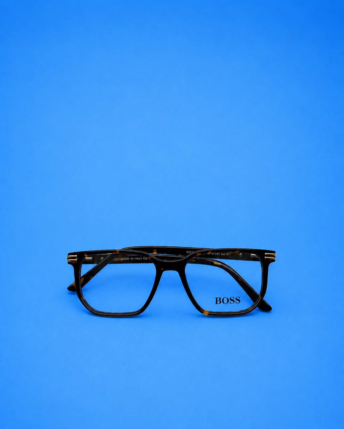 BOSS Tortoise Rectangular Optical Frame