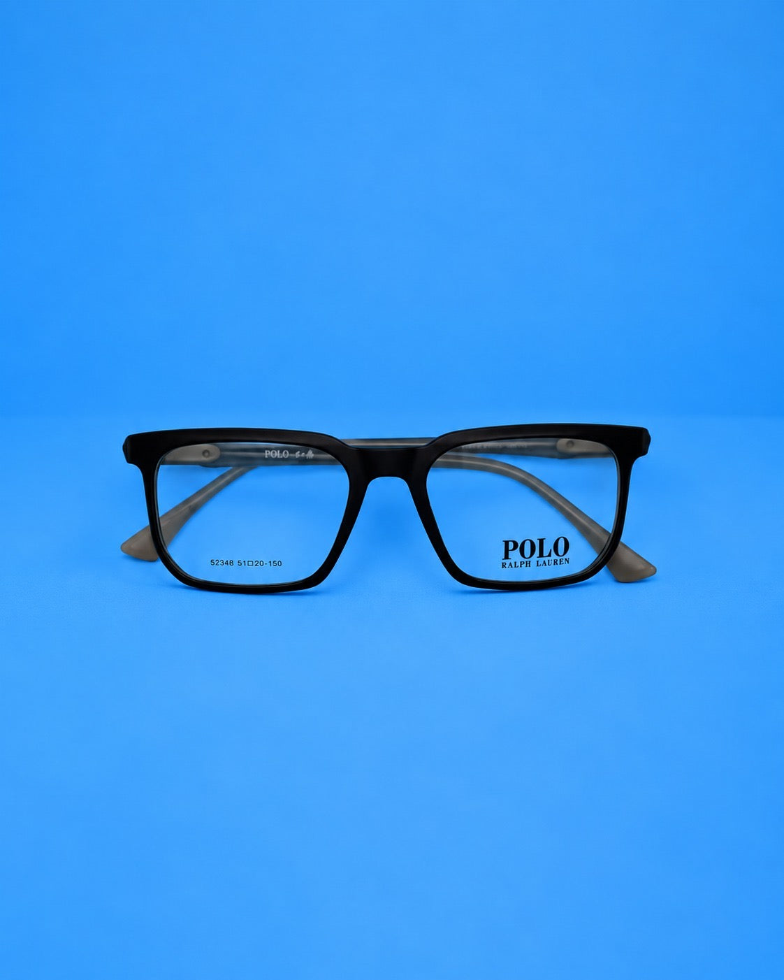 Polo Ralph Lauren Black Rectangular Optical Frame