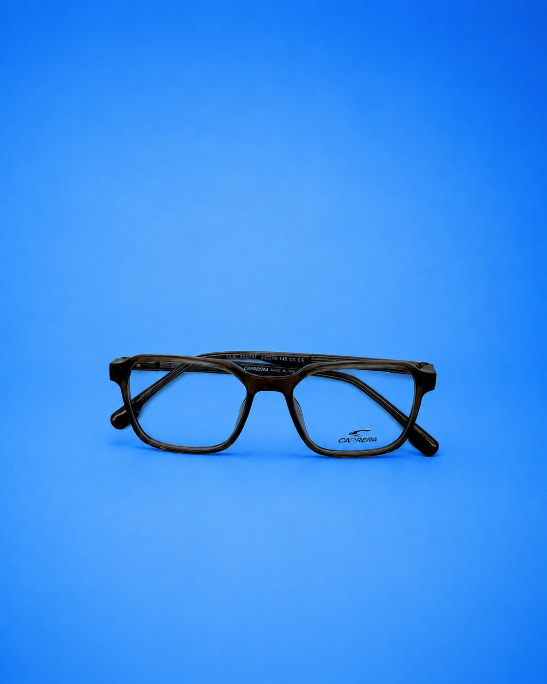 Carrera Brown Rectangular Optical Frame
