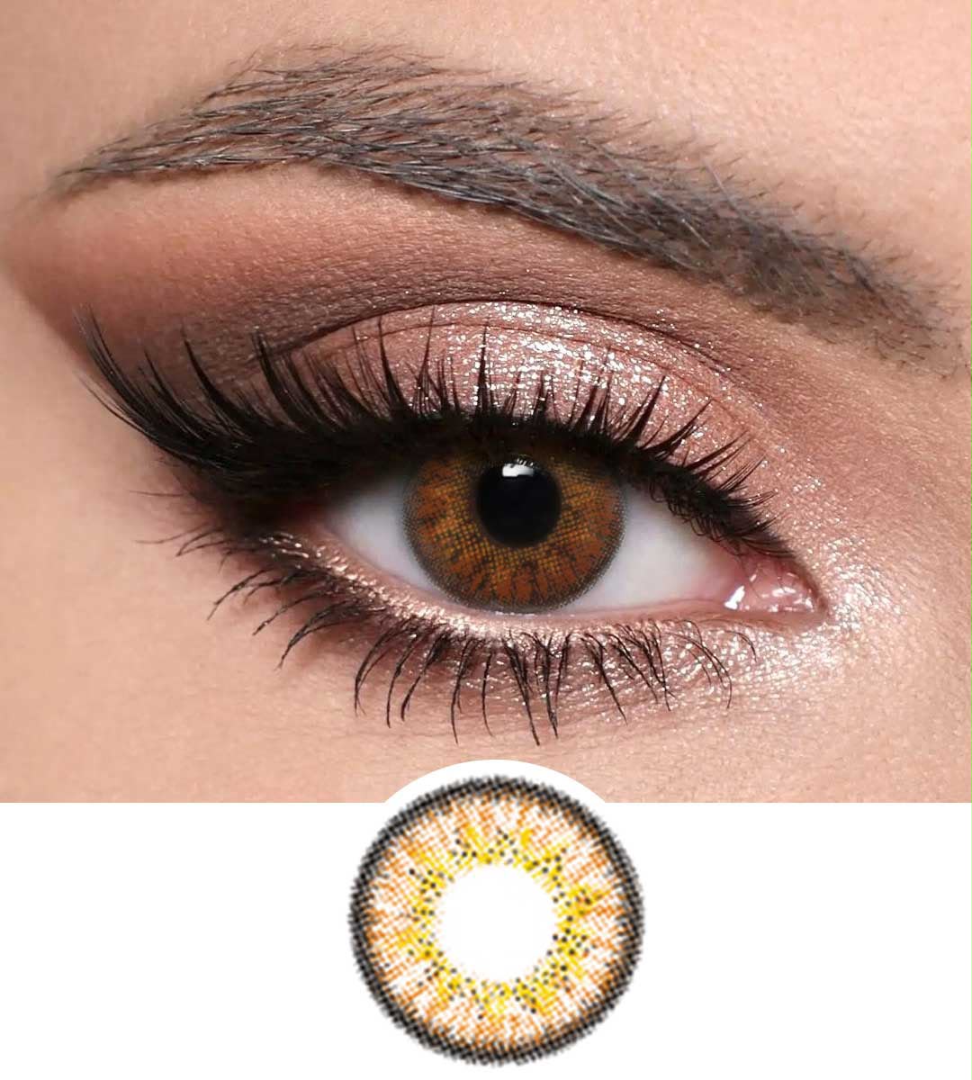 Optiano - Hazel Premium Color Contact Lenses