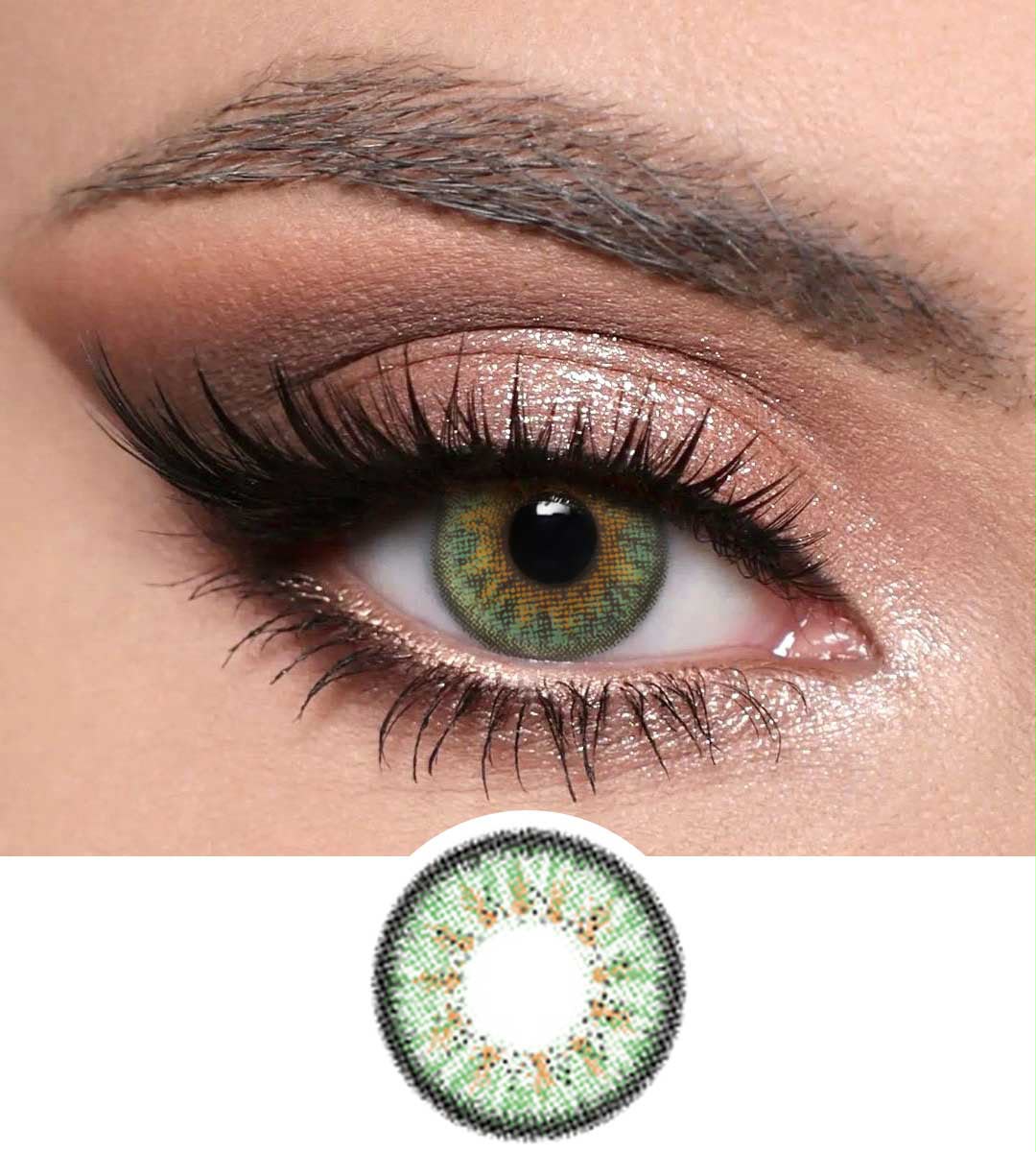 Optiano - Green Premium Color Contact Lenses