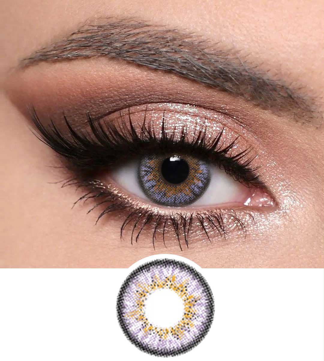 Optiano - Violet Premium Color Contact Lenses