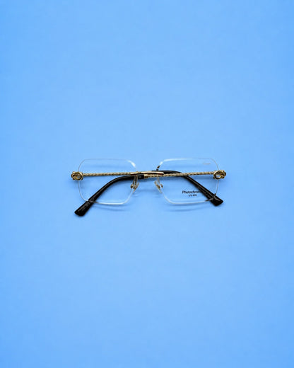 Cartier Gold-Tone Rimless Photochromic Frame