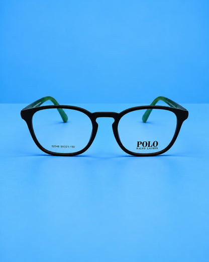Polo Ralph Lauren Black Round Optical Frame