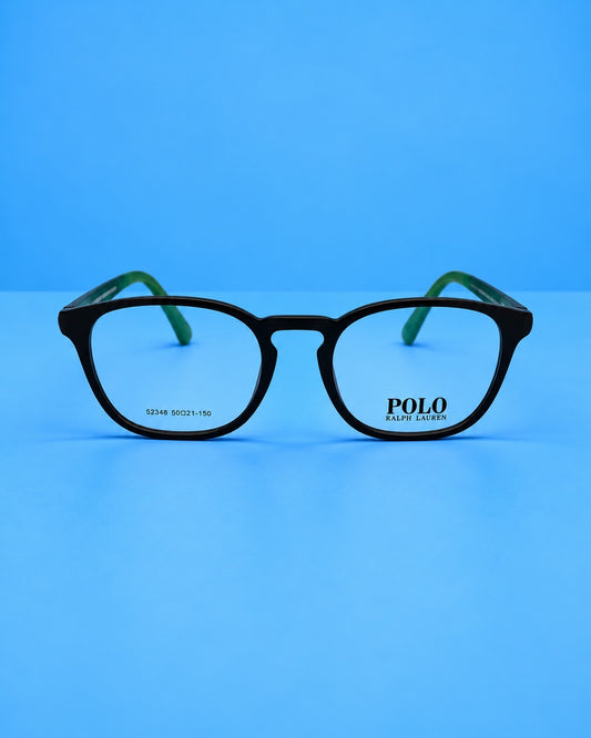 Polo Ralph Lauren Black Round Optical Frame