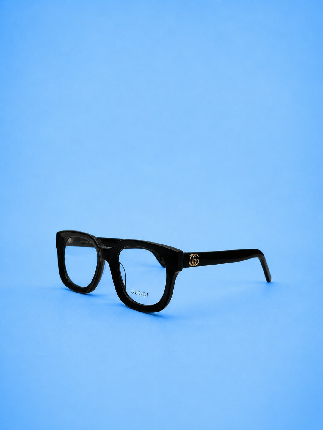 Gucci Bold Chic Frame – Gloss Black (Standard Size)