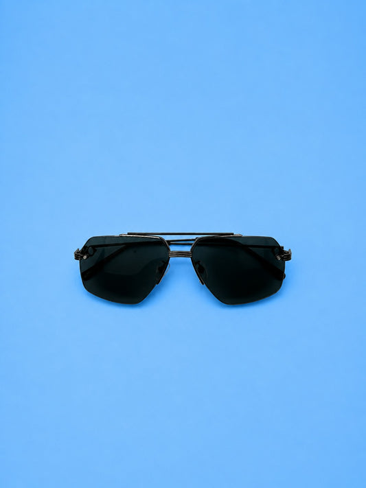 Modern Sunglasses – Matte Black (Standard Size)