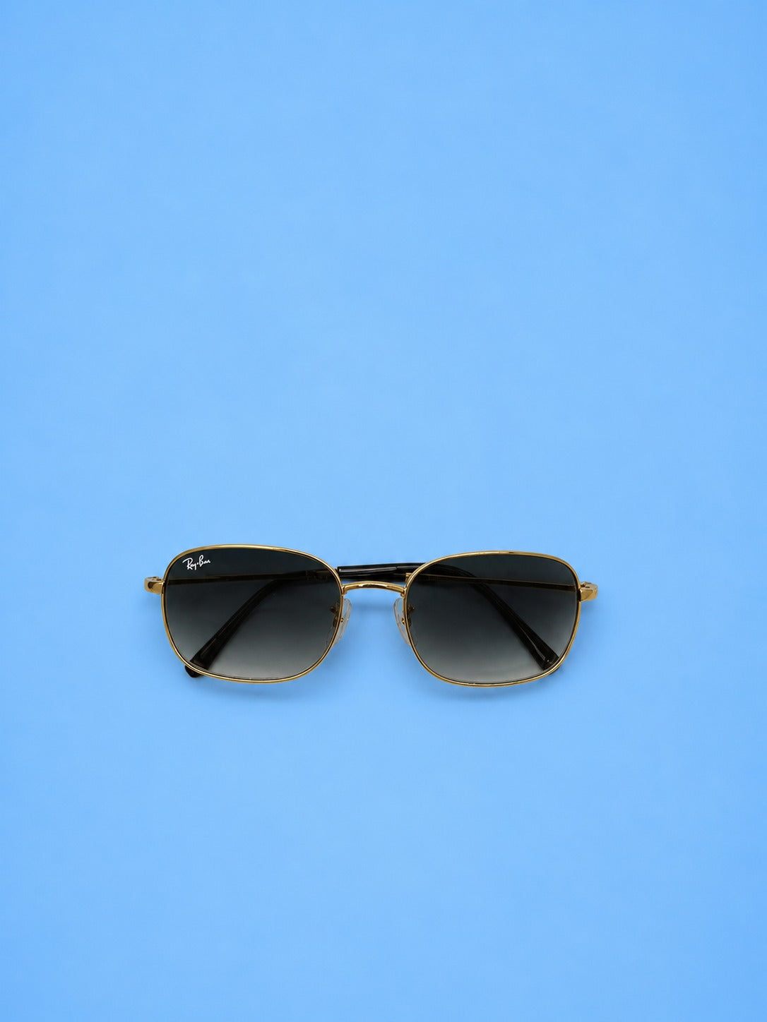 Rayban Classic  Square Sunglasses – Gold Frame (Standard Size)