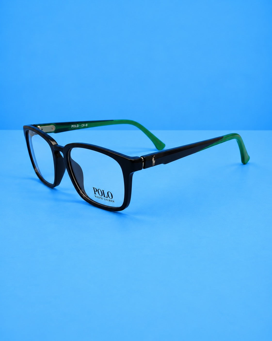 Polo Ralph Lauren Black Round Optical Frame