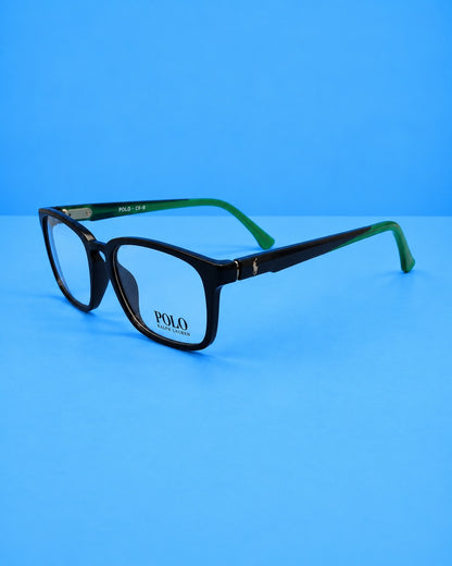 Polo Ralph Lauren Black Round Optical Frame