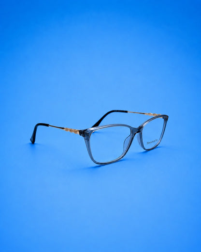 Tiffany & Co. Grey Transparent Cat-Eye Optical Frame
