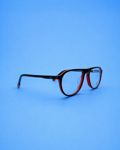 Ray-Ban Kids Collection – Black Rounded Square Eyeglasses