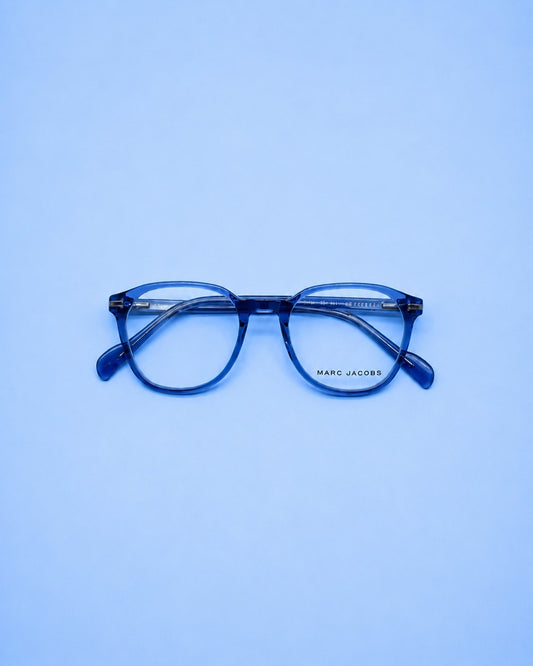 Marc Jacobs Blue Rounded Optical Frame