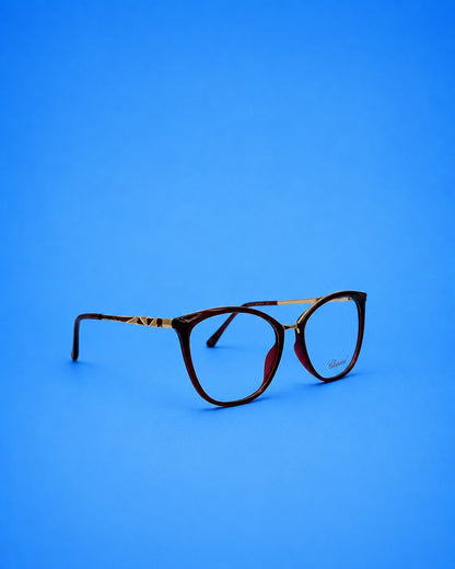 Chopard Burgundy Cat-Eye Optical Frame