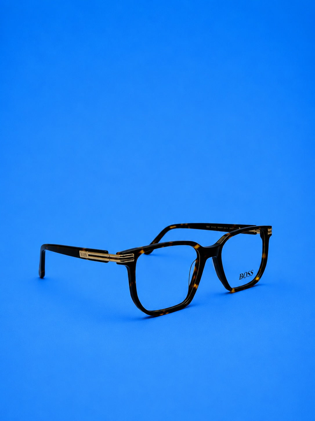 BOSS Tortoise Rectangular Optical Frame