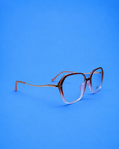 Dior Red Gradient Cat-Eye Optical Frame