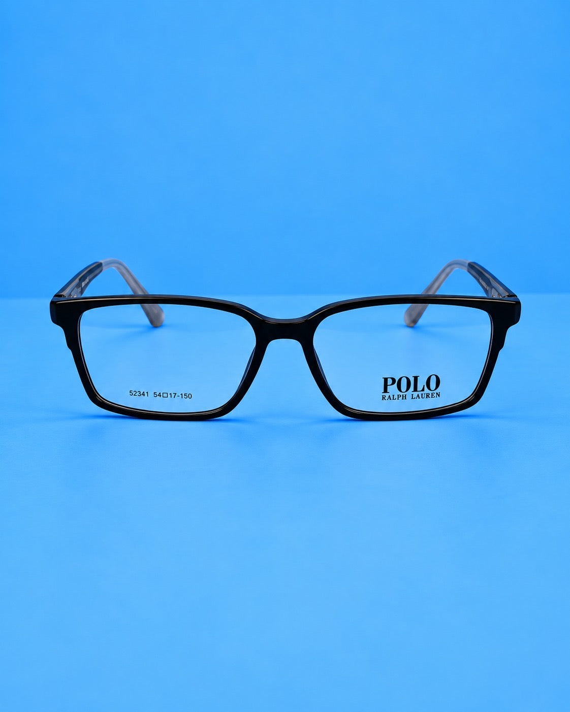 Polo Ralph Lauren Black Rectangular Optical Frame