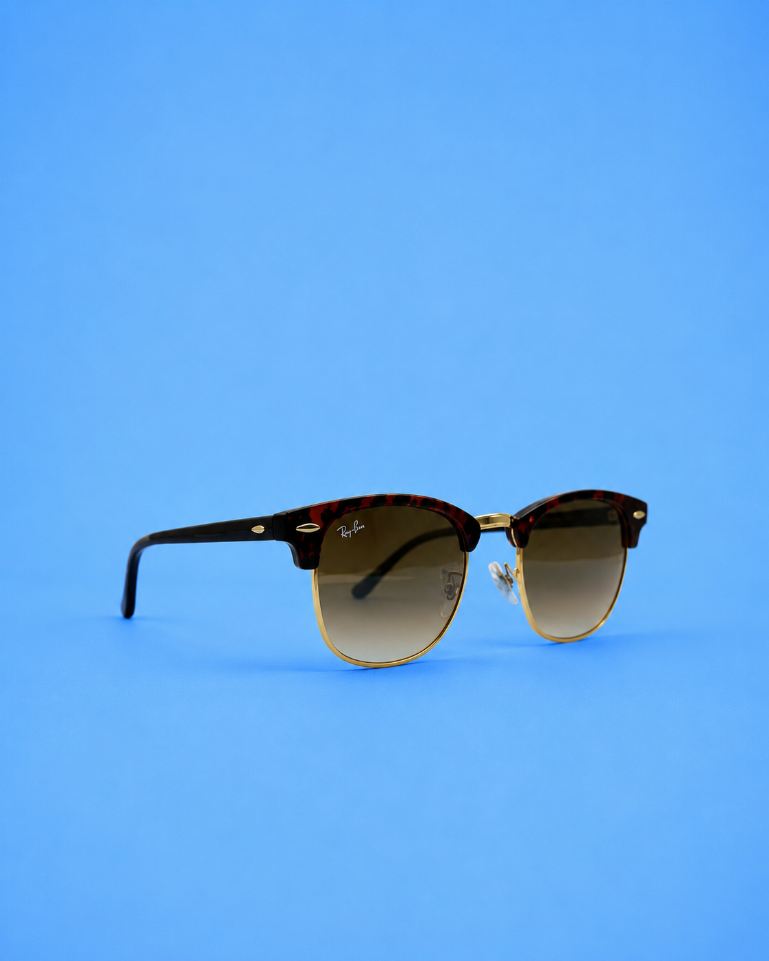 Ray-Ban Style Tortoise Clubmaster Sunglasses