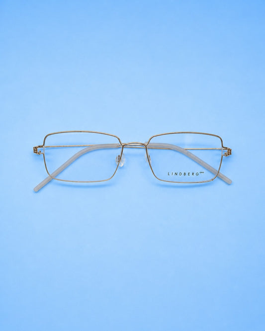 Lindberg Minimal Wire Frame – Gold (Standard Size)
