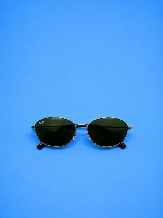 Ray-Ban Style Metal Oval Sunglasses