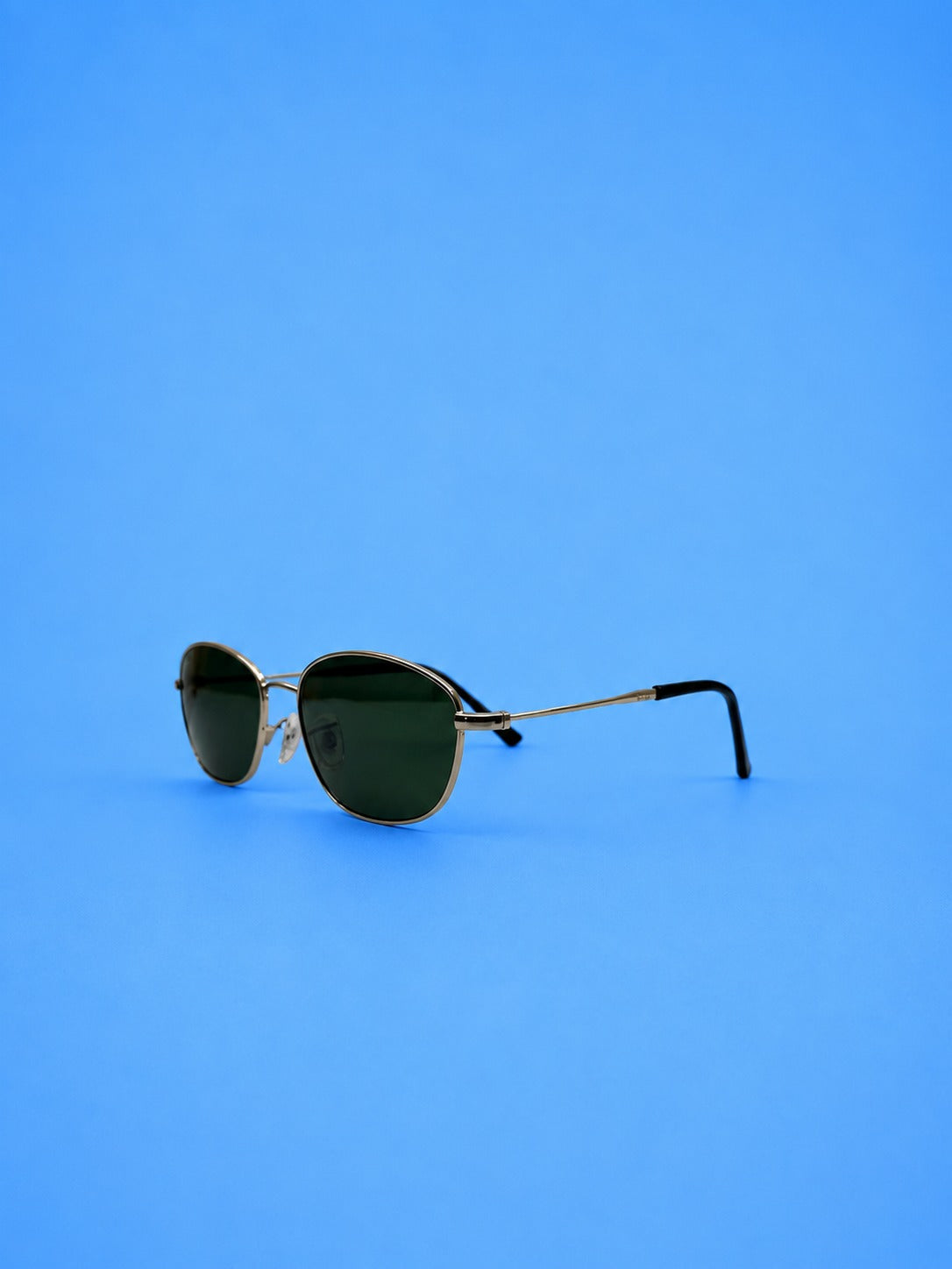 Ray-Ban Style Metal Oval Sunglasses