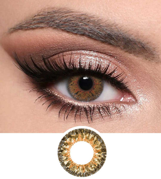 Optiano - Pure Hazel Premium Color Contact Lenses