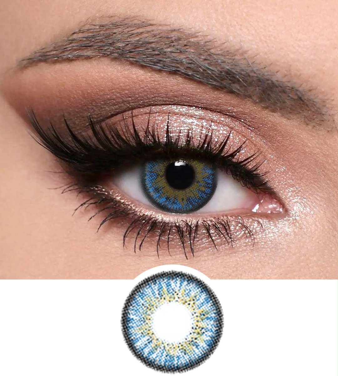 Optiano - Aqua Premium Color Contact Lenses