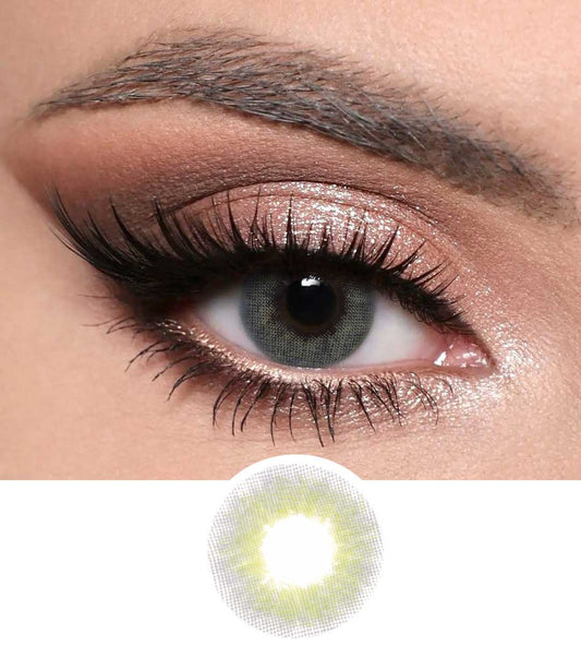 Optiano - Amber Gray Premium Color Contact Lenses