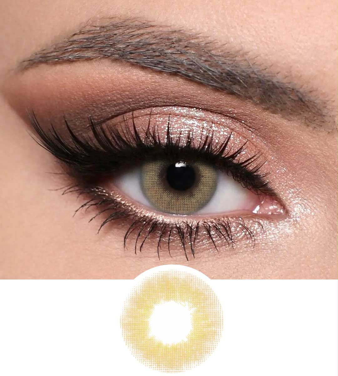 Optiano - Honey Premium Color Contact Lenses