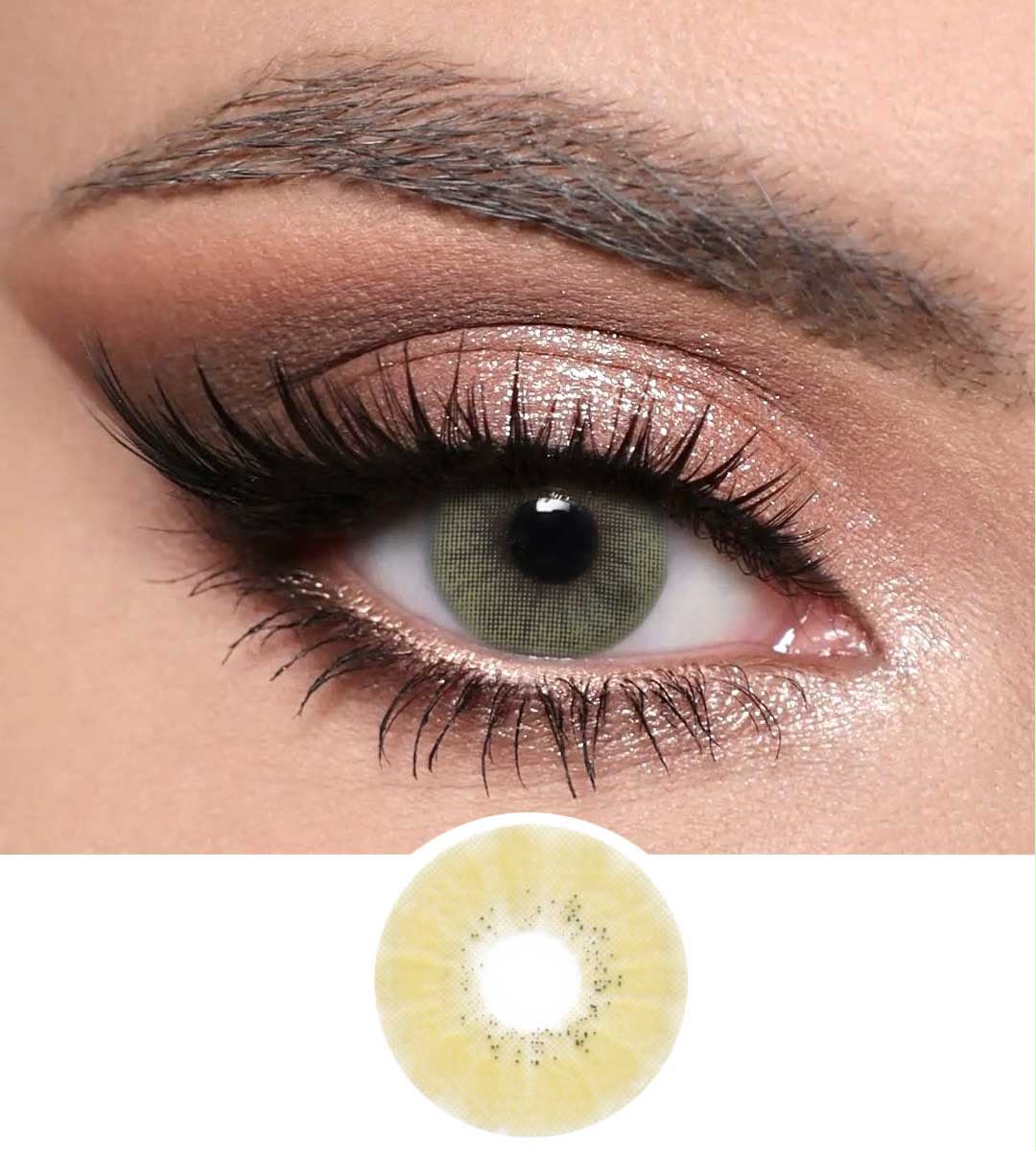 Optiano - Olivine Premium Color Contact Lenses