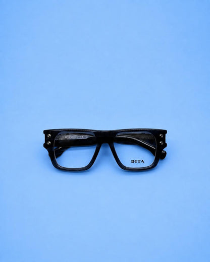 DITA Black Rectangular Optical Frame