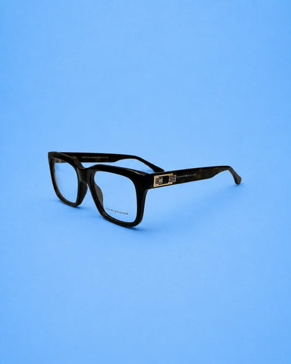Tommy Hilfiger Tortoise Rectangular Optical Frame