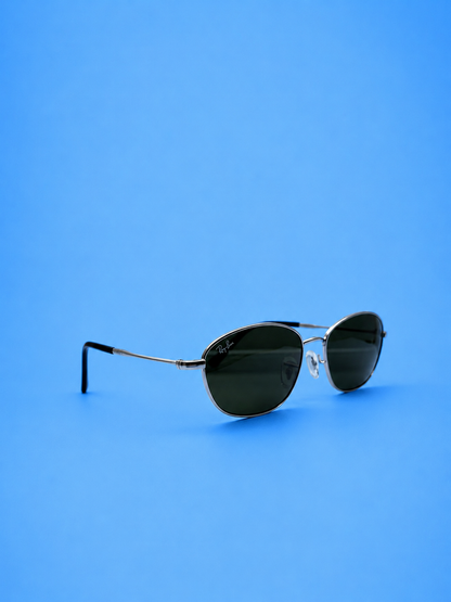 Ray-Ban Style Metal Oval Sunglasses