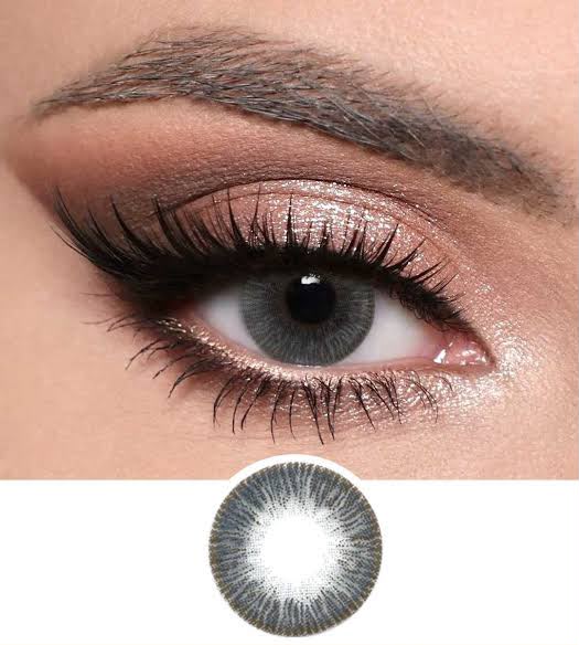 Optiano - Enchant Grey Premium Color Contact Lenses